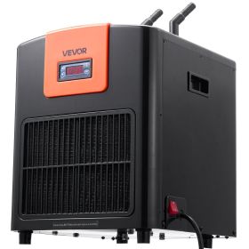 VEVOR Aquarium Chiller 92 Gallon, 1/4 HP Water Chiller for Hydroponics, Fast Cooling for Fish Tank,Axolotl,Coral Reef,Quiet Refrigeration Compres